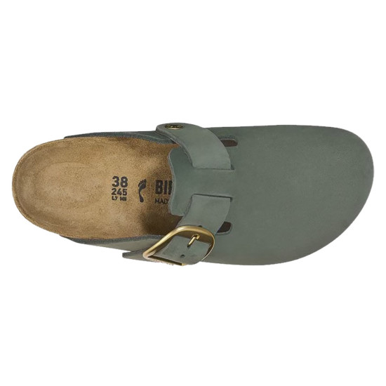 Birkenstock Leather Boston Big Buckle